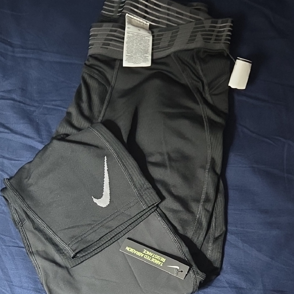 Nike MENS Xl Black Leggings with Gray Accents
